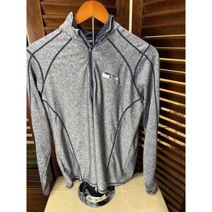 NFL Seattle Seahawks Antigua Golf Quarter-Zip Pullover Jacket Top Men's Size Xl